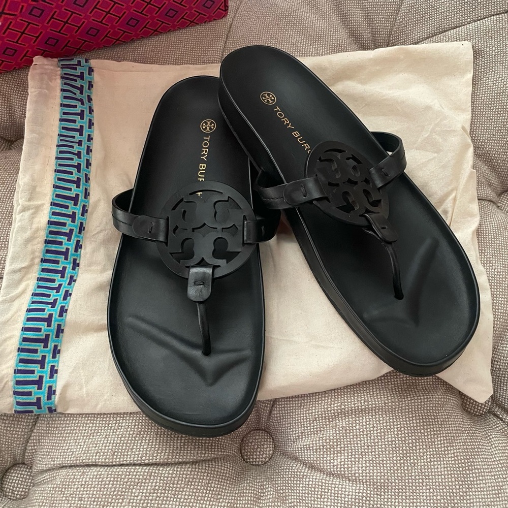 LIKE NEW Tory Burch Miller Cloud Sandals